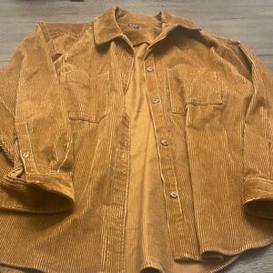 GAP Corduroy Jacket in Caramel Brown